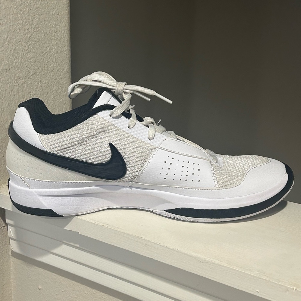 Nike Ja 1 TB Low Mens Basketball Shoes White FV1303-100 VNDS Sz 11 Worn Once - Picture 5 of 9